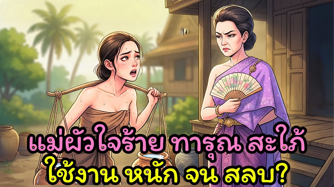 ทาสในบ้านตนเอง! เมื่อสะใภ้คนเล็กถูกแม่ผัวรังแก จนต้องหลั่งน้ำตา