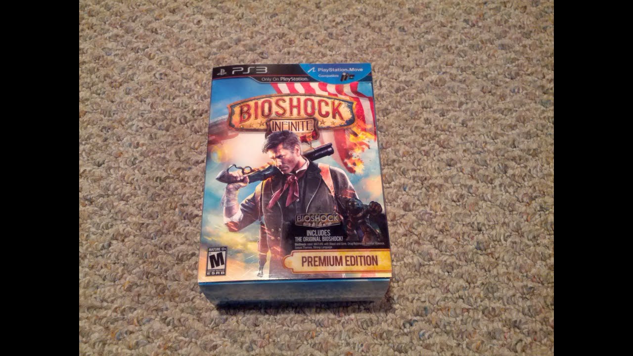 Bioshock Infinite: Premium Edition Unboxing (PS3) Release Day!
