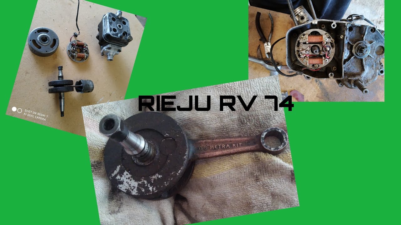 desmontar motor 2t-Rieju rv