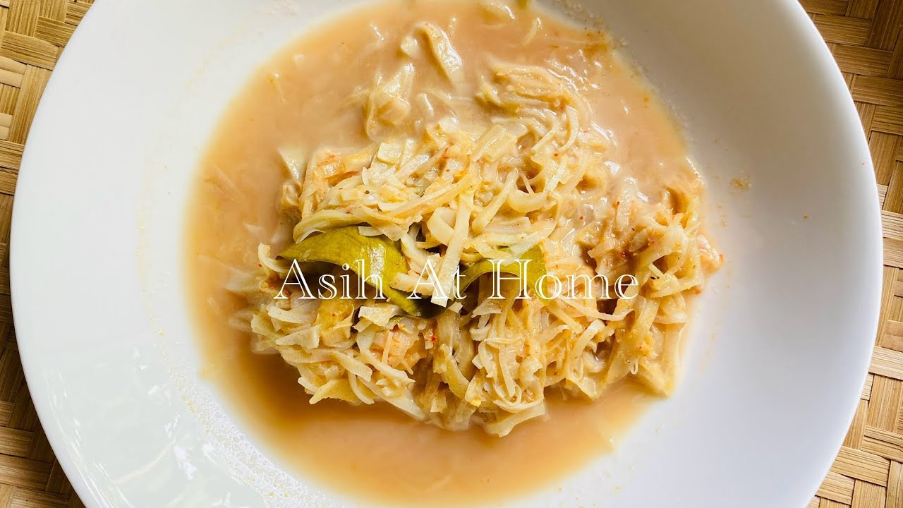 How to Make Sayur Lodeh with Petung Bamboo Shoots in Coconut Milk Soup l Rebung Bambu Petung