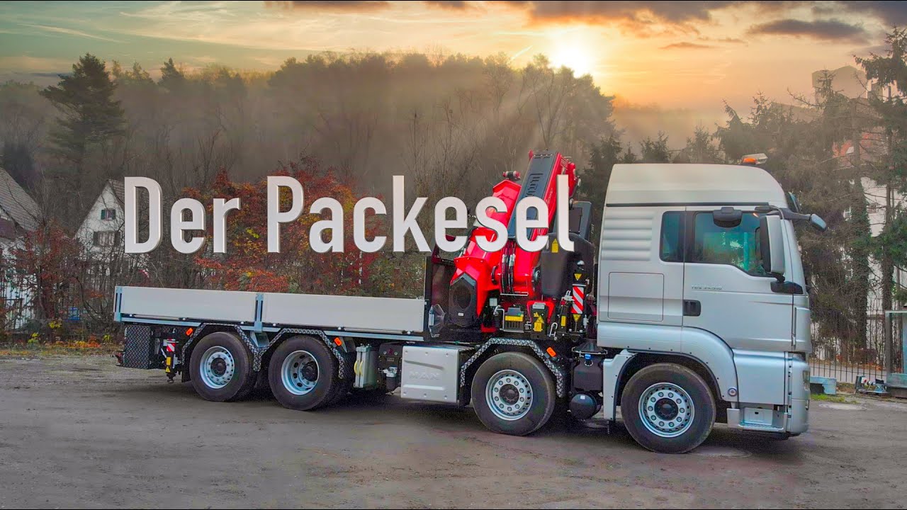 Der Packesel - MAN TGX 35.510 BL 8x2 mit FASSI F 990 RA.2.24