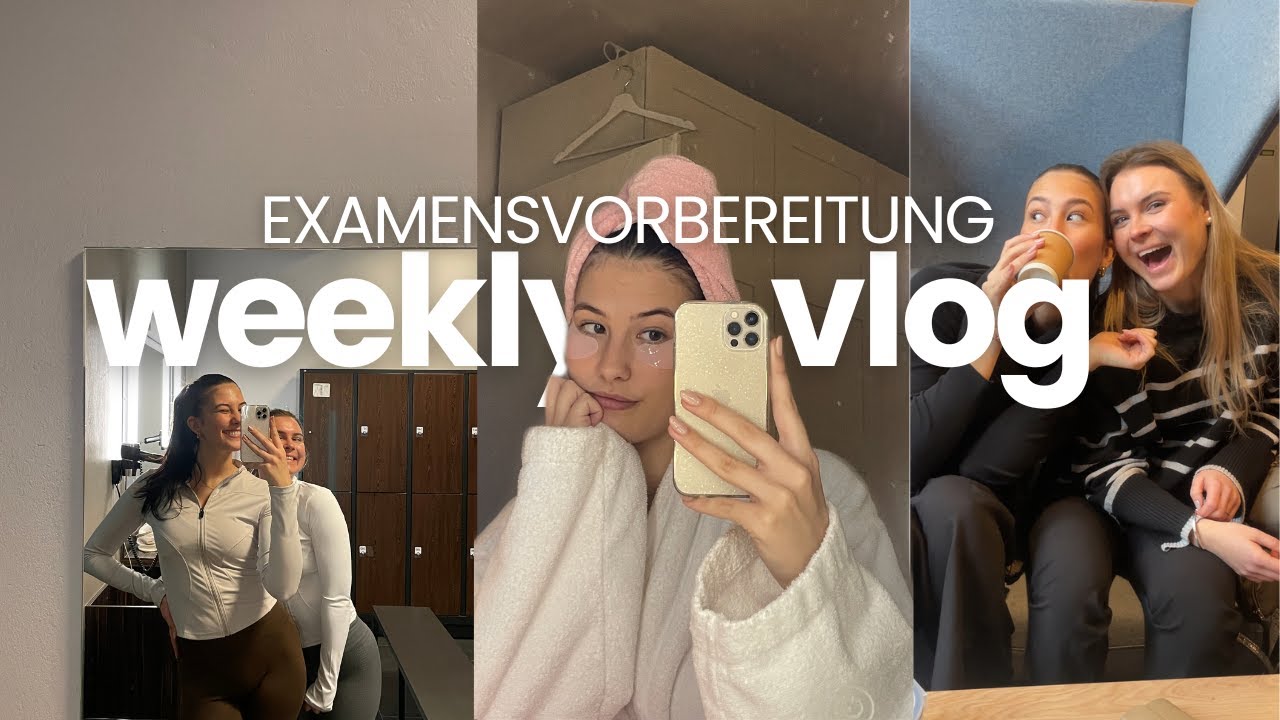 Lernen, Rep, Urlaub buchen, Sport // Weekly Vlog | Shalina Chantal
