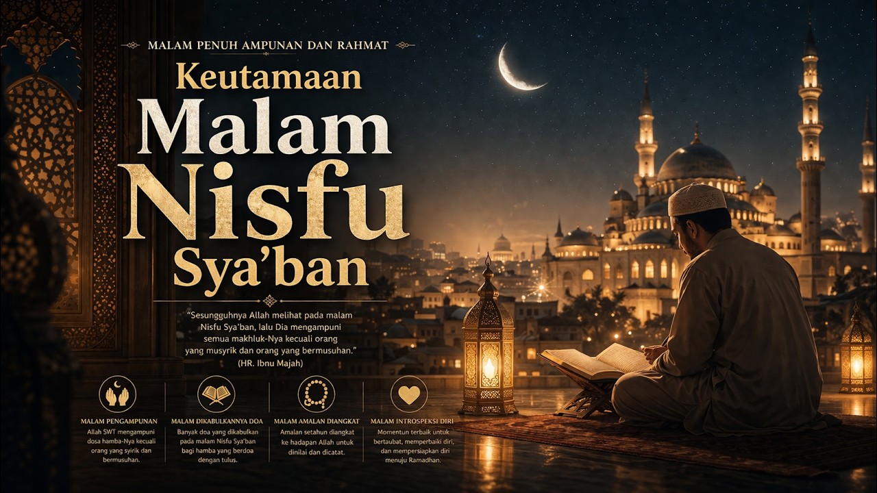 Sekilas Keutamaan Malam Nisfu Sya'ban