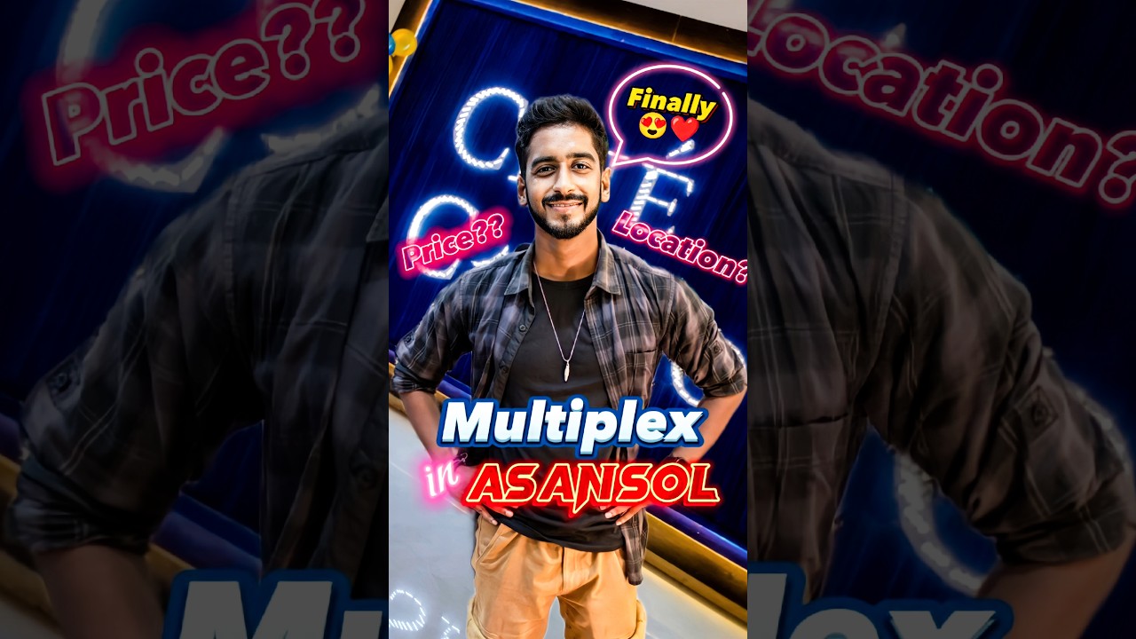 Our Asansol FINALLY has a New Multiplex 😍❤️ | Cin&eacute; Cosmo #shorts #minivlog