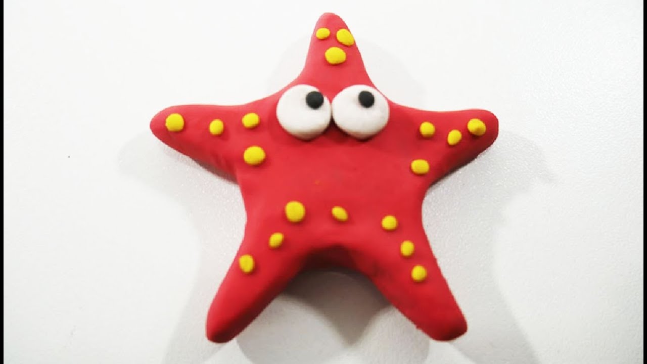 Cómo hacer una estrella de plastilina fácil paso a paso explicado