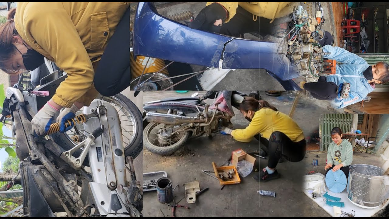 TIMELAPSE: let's look back at 15 days talking about Mechanical girl N's daily work life