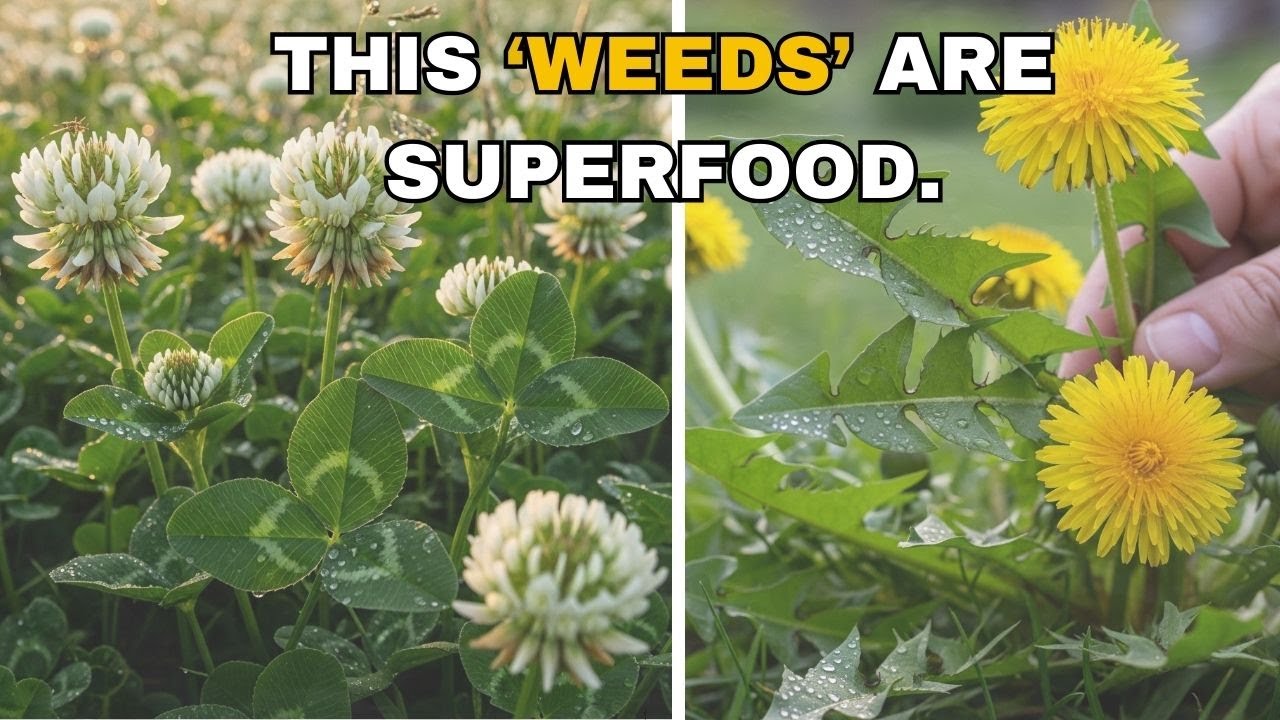 9 Wild Edible Plants Growing in Your Backyard Right Now (Free Food You're Ignoring)