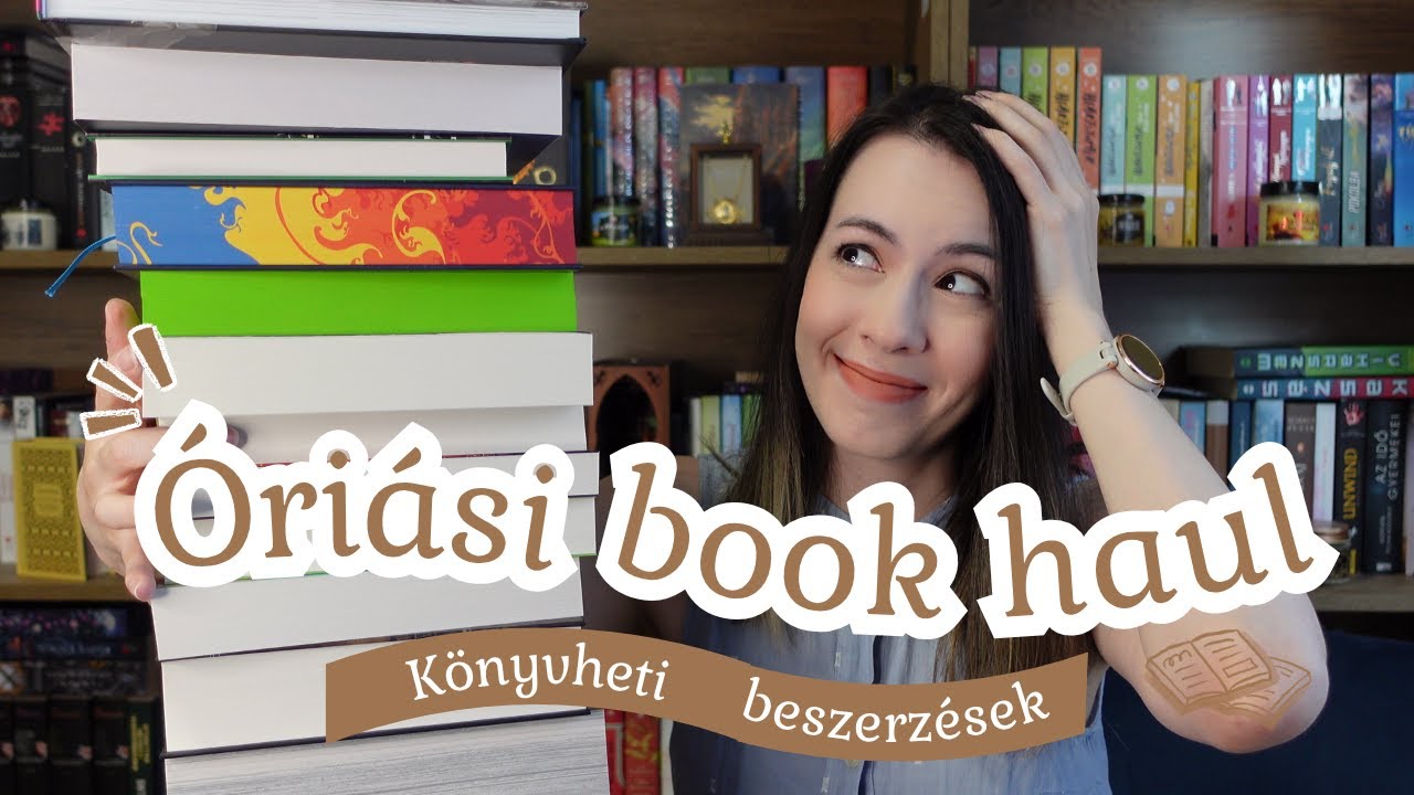 ÓRIÁS KÖNYVHETI BOOK HAUL 23 új könyvvel 🫣 (2025) | Pergamenre hányt szavak