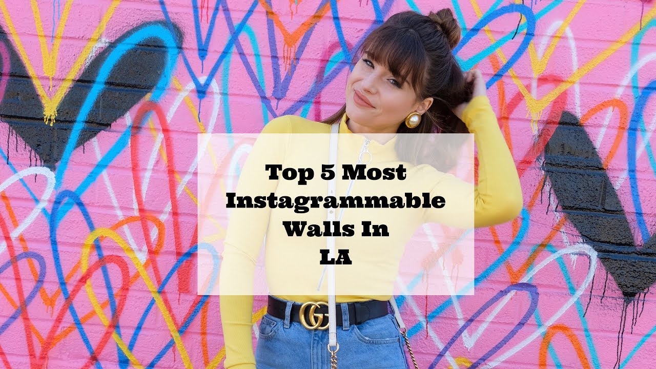 Top 5 Most Instagrammable Walls In Los Angeles