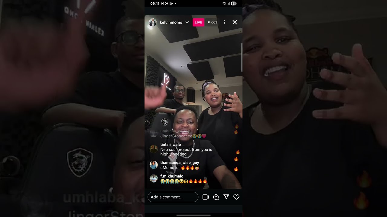 Kelvin Momo Showcasing His New Songs/Upcoming Album On Instagram Live:MIX @KelvinMomoProd #trending