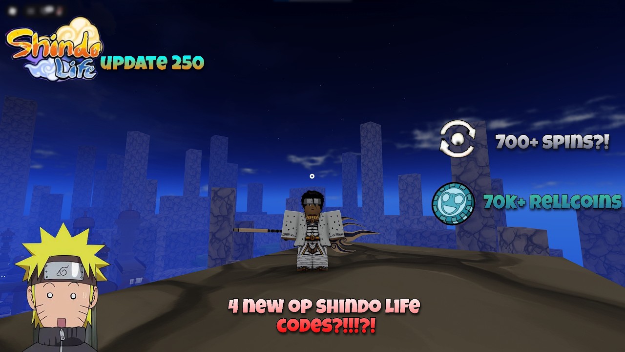 NEW SHINDO LIFE CODES! Update 250