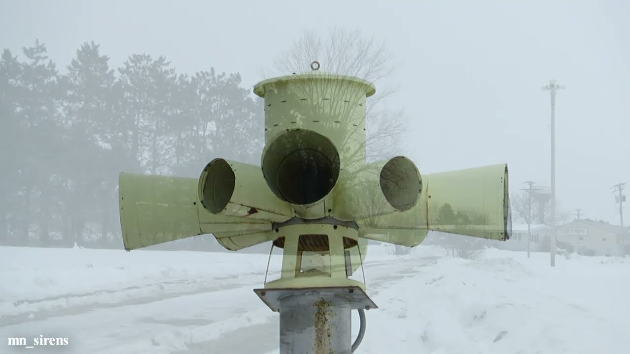 Sentry 10V Siren Test - Full Alert - Augusta, Wisconsin