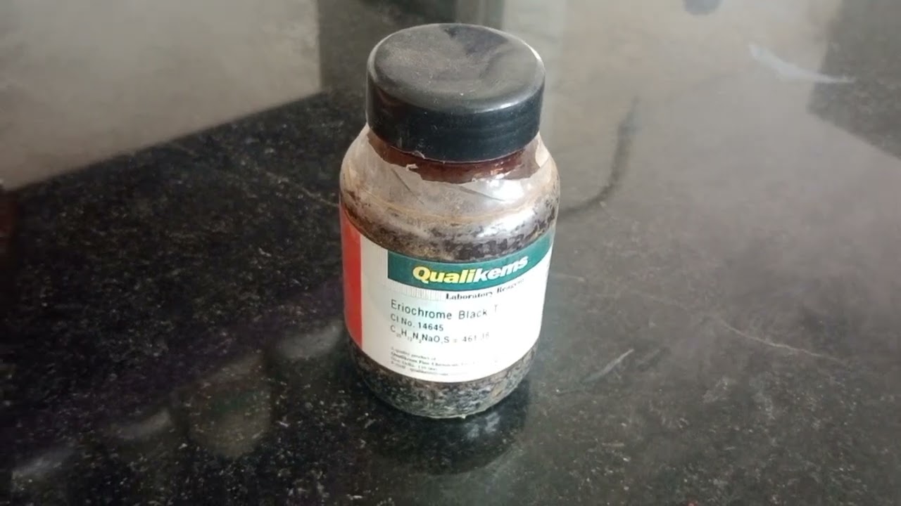 What Eriochrome Black  T indicator  What is the use of EBT indicator 