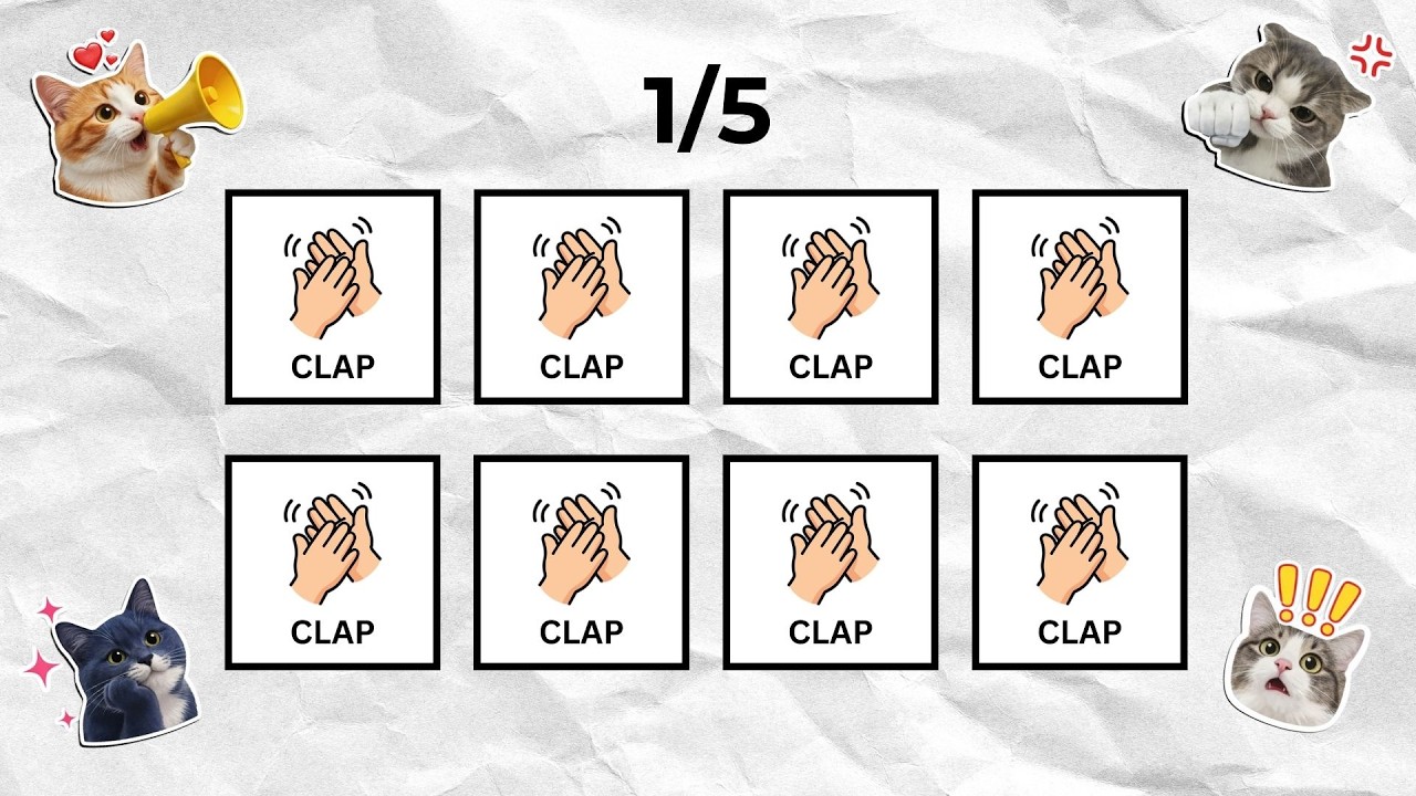 Say the Word on Beat | Levels 1–3 Challenge