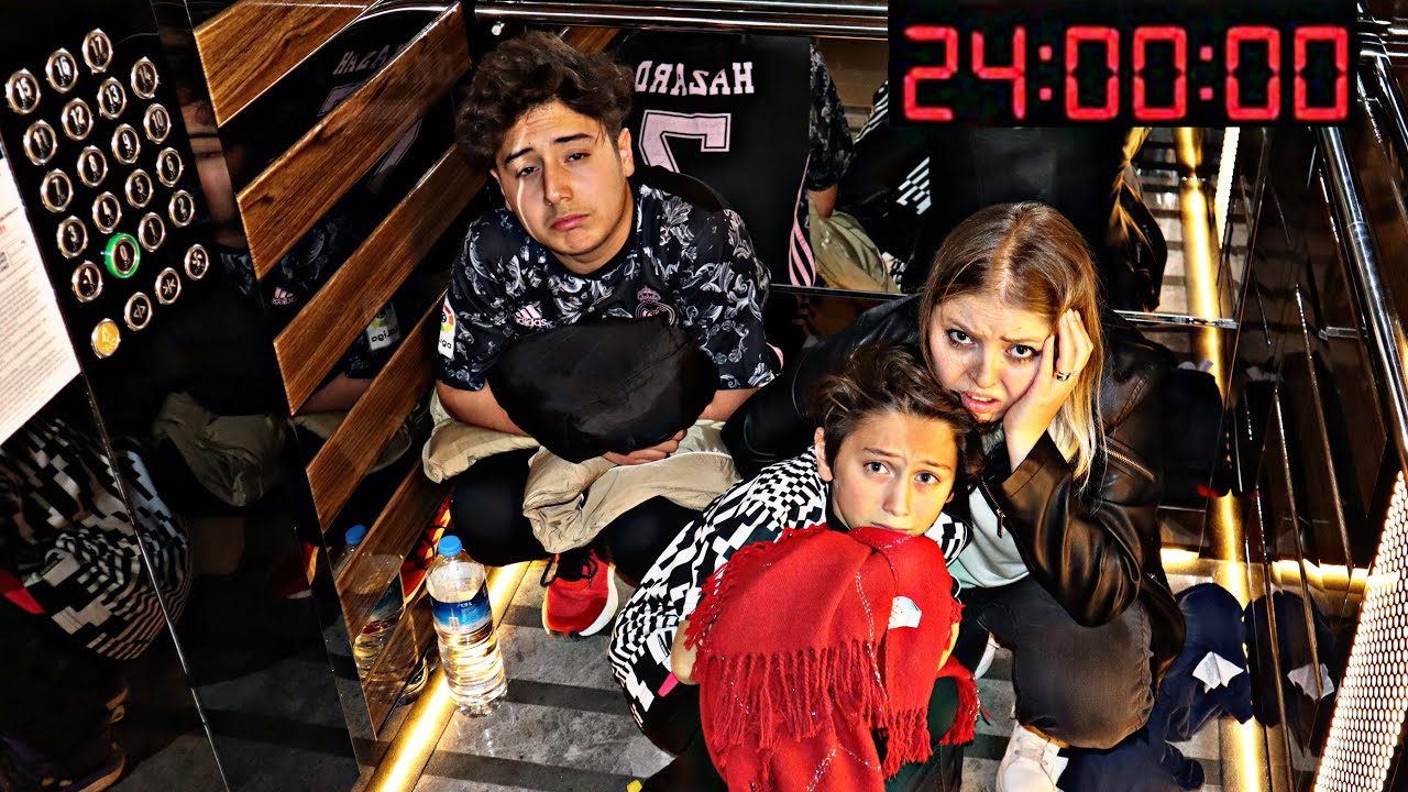 ASANSÖRDE 24 SAAT KALMAK !! (AÇ KALDIK)