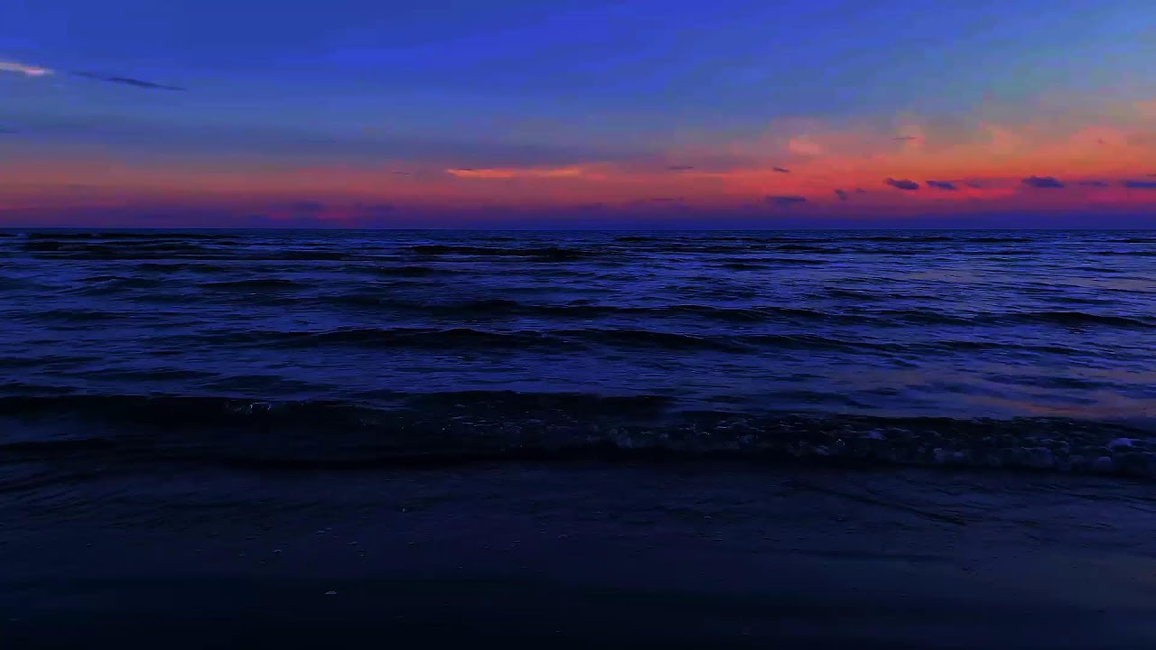 Gentle Ocean Waves for Night Sleep | Peaceful Ocean Background Sound