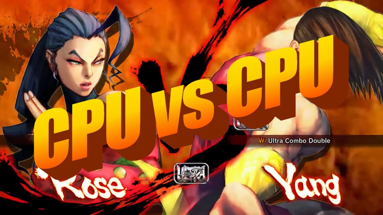 Over 8 Hours of Ultra Street Fighter 4 - CPU vs CPU