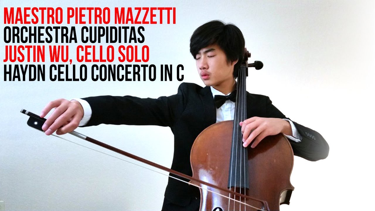 Justin Wu Performs Haydn Concerto in C Major with orchestra Qupiditas, Maestro Pietro Mazzetti
