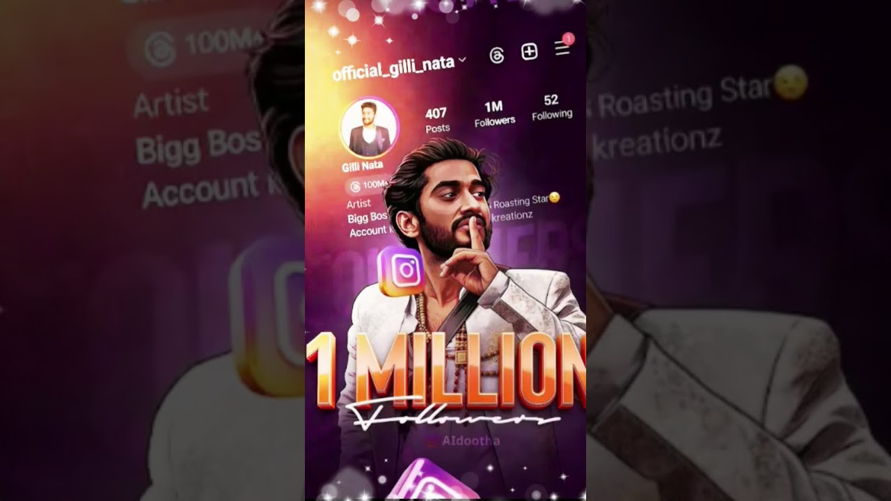 who are the Gilli fans like and subscribe on Instagram,YouTube