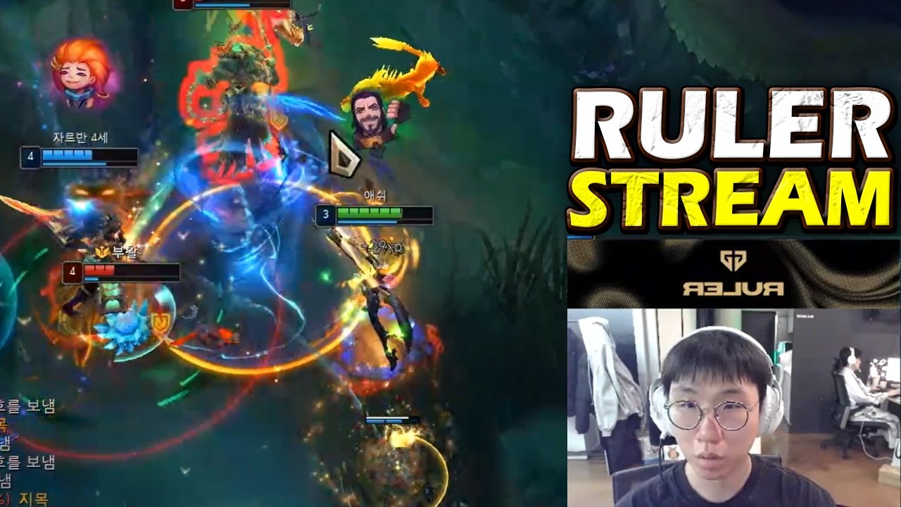 GENG Ruler Stream Ashe vs HLE Kanavi Leesin KR Challenger