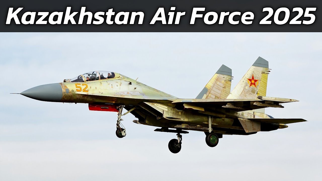 Kazakhstan Air Force 2025 | Aircraft Fleet