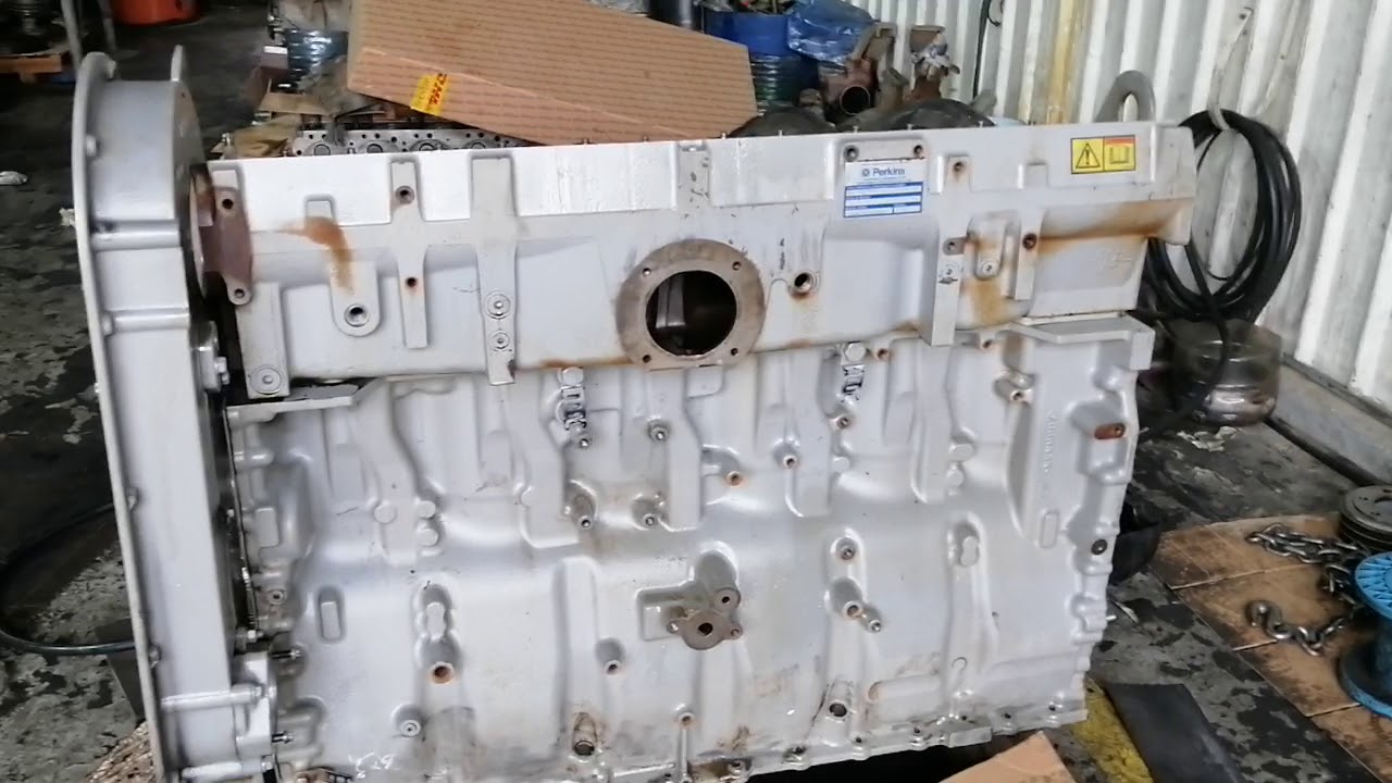 2806C SERIES PERKINS ENGINE part 6 assemble /installed cylinder head