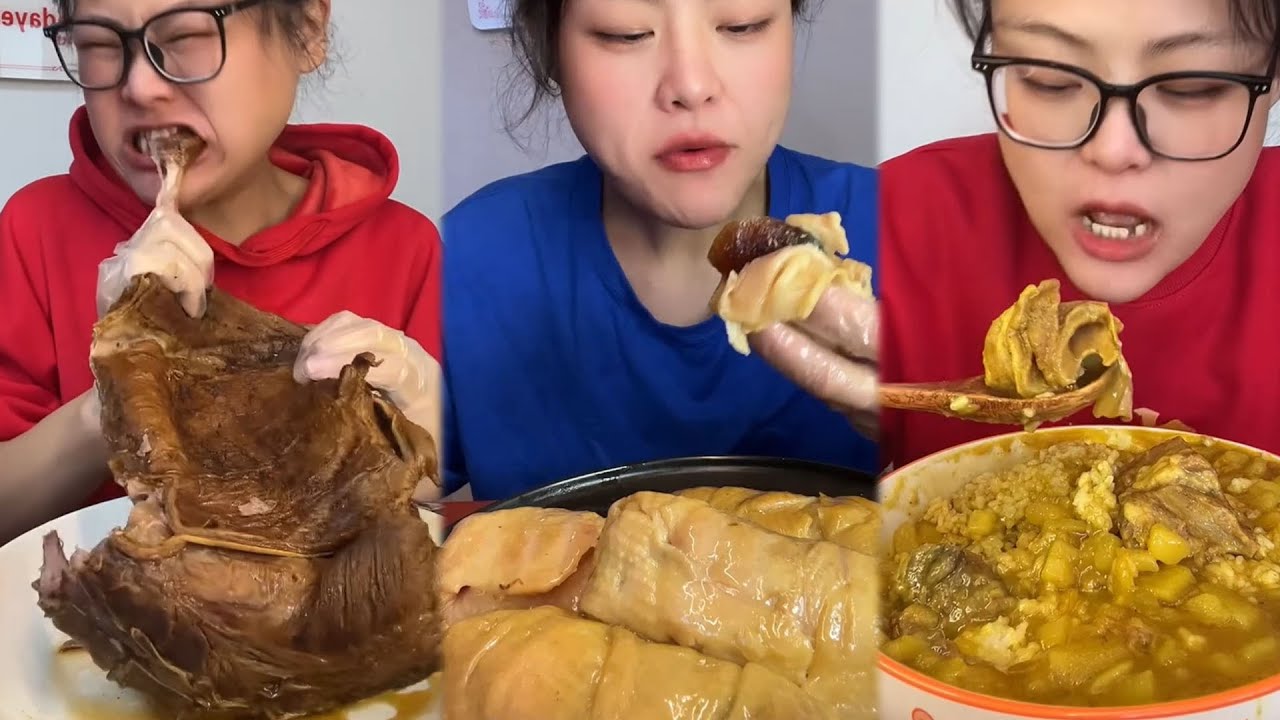 Mukbang food challeng new with real sound #d9mukbang #mukbang