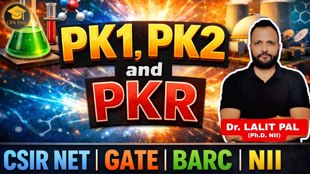 L-03 PK1, PK2 and PKR  |CSIR NET LIFESCIENCES | #drlalitpal