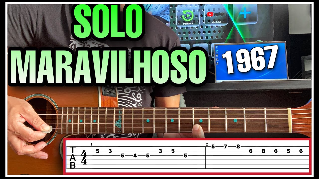 Aprenda no Violão um dos Solos mais Lindos da História 👉🏻Uma Relíquia da Música Mundial