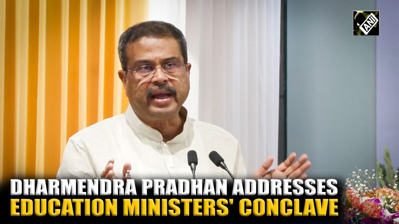 Education Minister Dharmendra Pradhan addresses conclave of State/UT education ministers