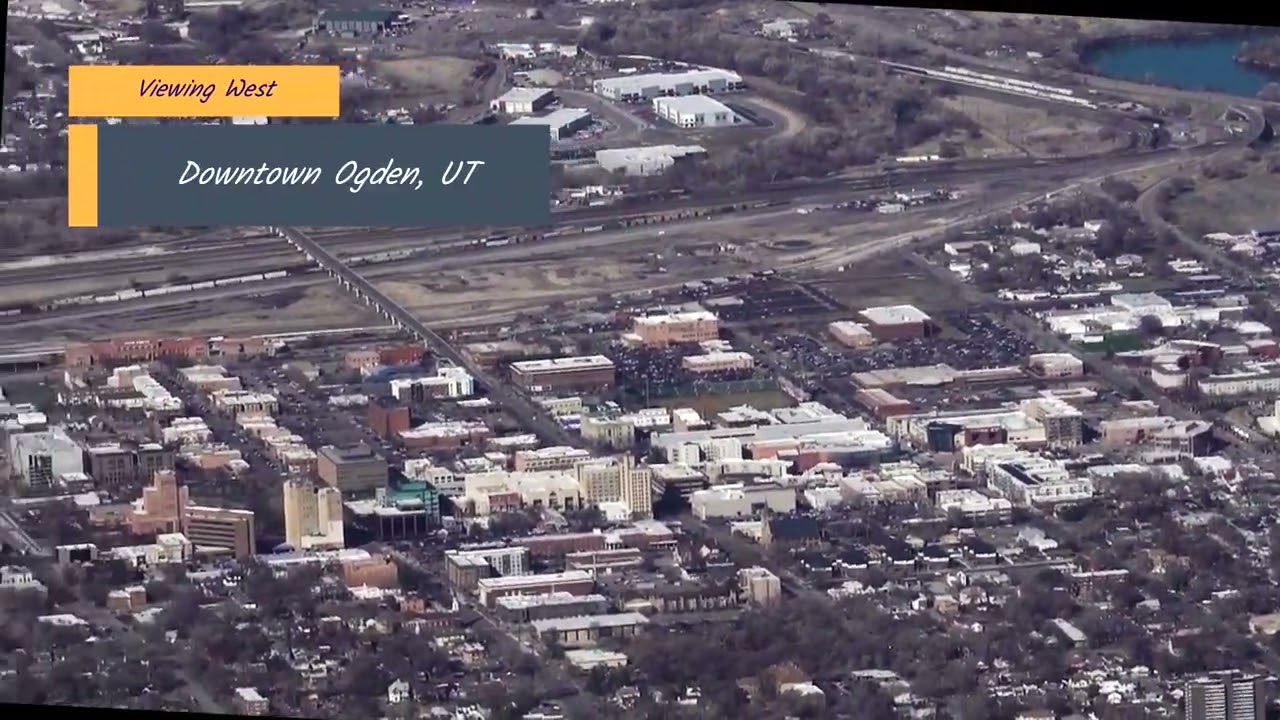 Snowbasin Ski Resort  Views from Allen Peak including four states