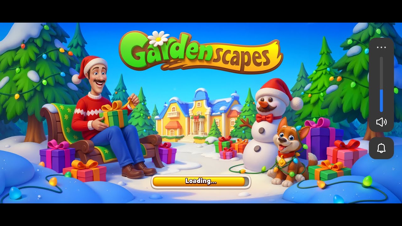 Live Gardenscapes Winter❄⛄ Relaxing Satisfying Levels