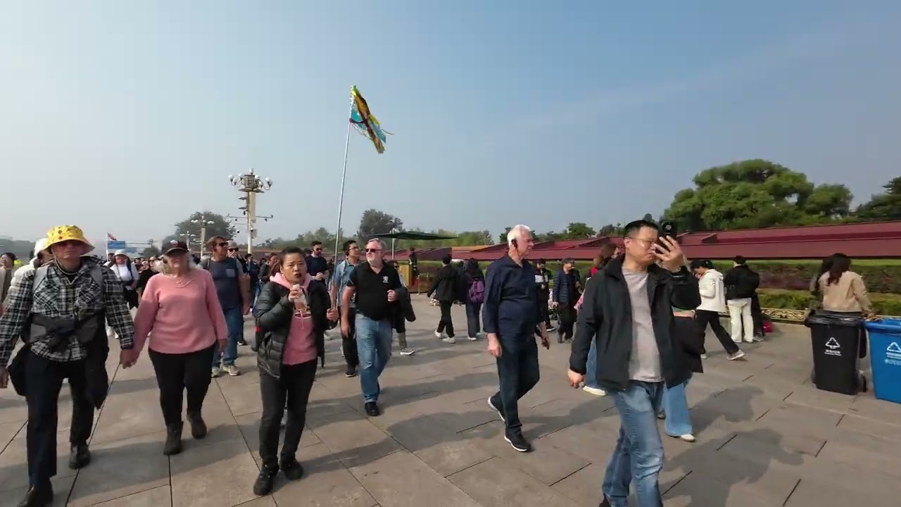 Tiananmen Square and Great Wall