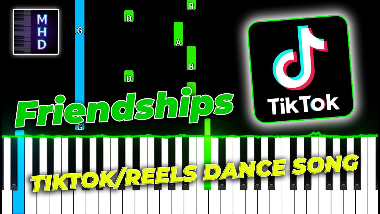 (TikTok | Reels Dance Song) Pascal Letoublon - Friendships (Piano Tutorial Easy)