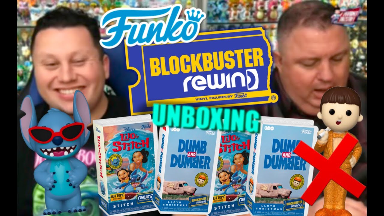 Funko Unboxing! NEW Funko Rewind Stitch | Dumb & Dumber FIRST LOOK | Chases & Commons