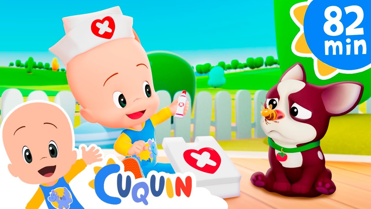 Doctor Cuquín 🩺 y más canciones infantiles para bebés con Cleo y Cuquín
