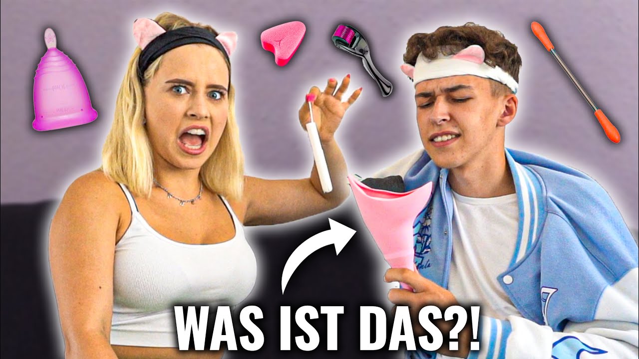 MEIN FREUND ERRÄT FRAUENPRODUKTE!😂🫢 - Itsmisabell