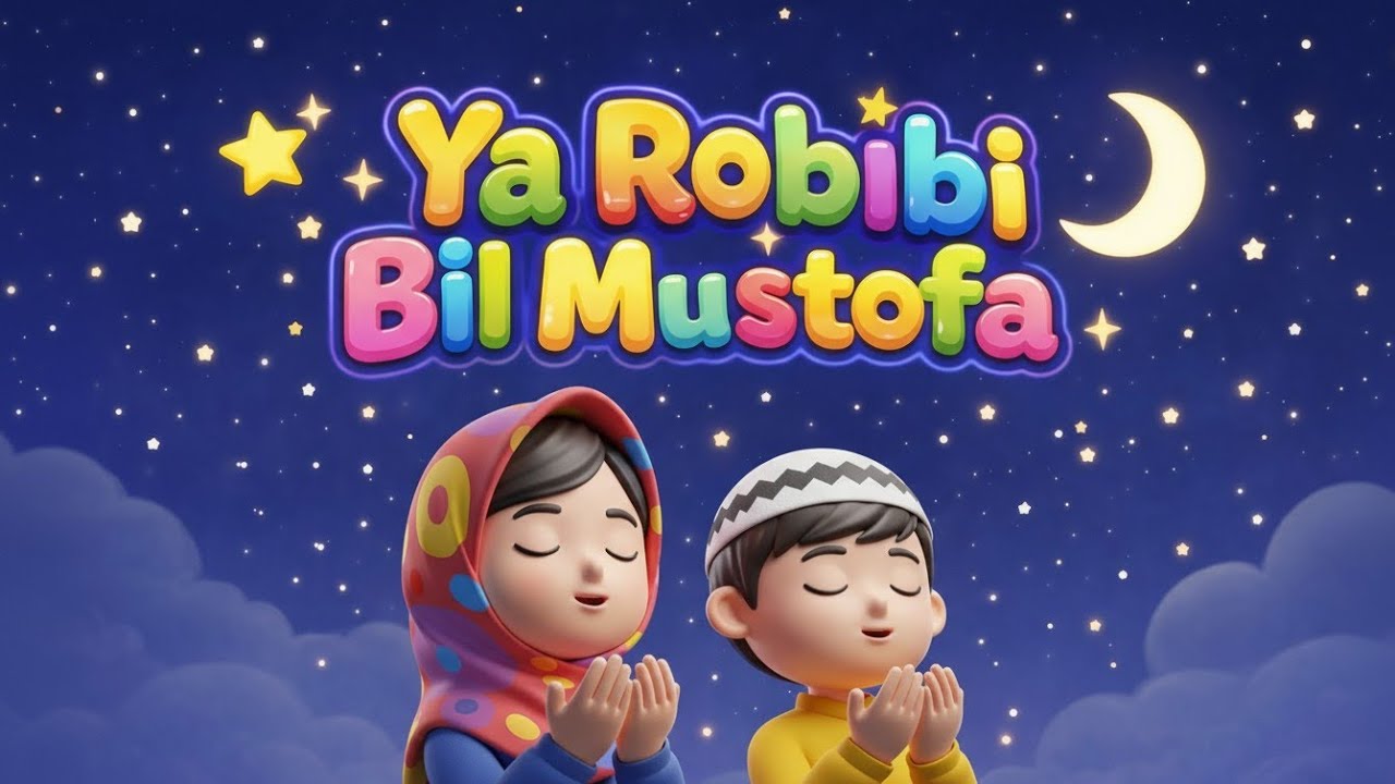 Ya robbi bil mustofa - Sholawat anak muslim - Lagu anak islami