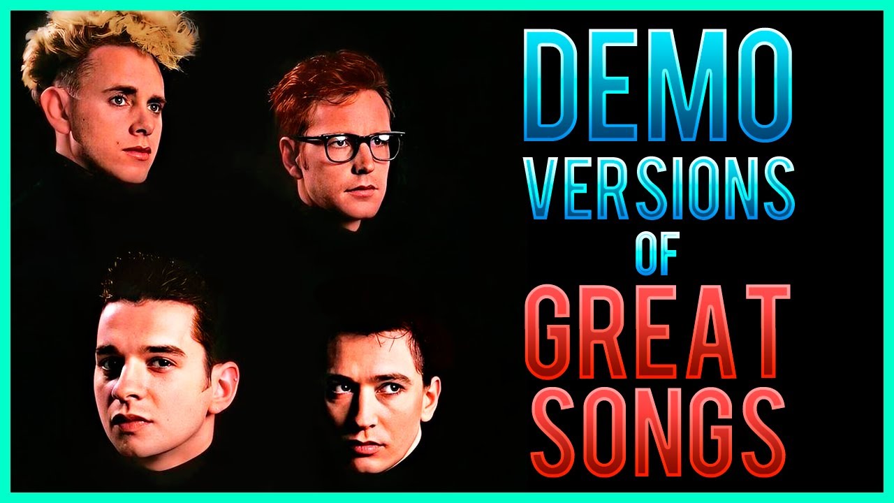 This is how these 10 DEPECHE MODE SONGS 🎵 sounded before their FINAL VERSION