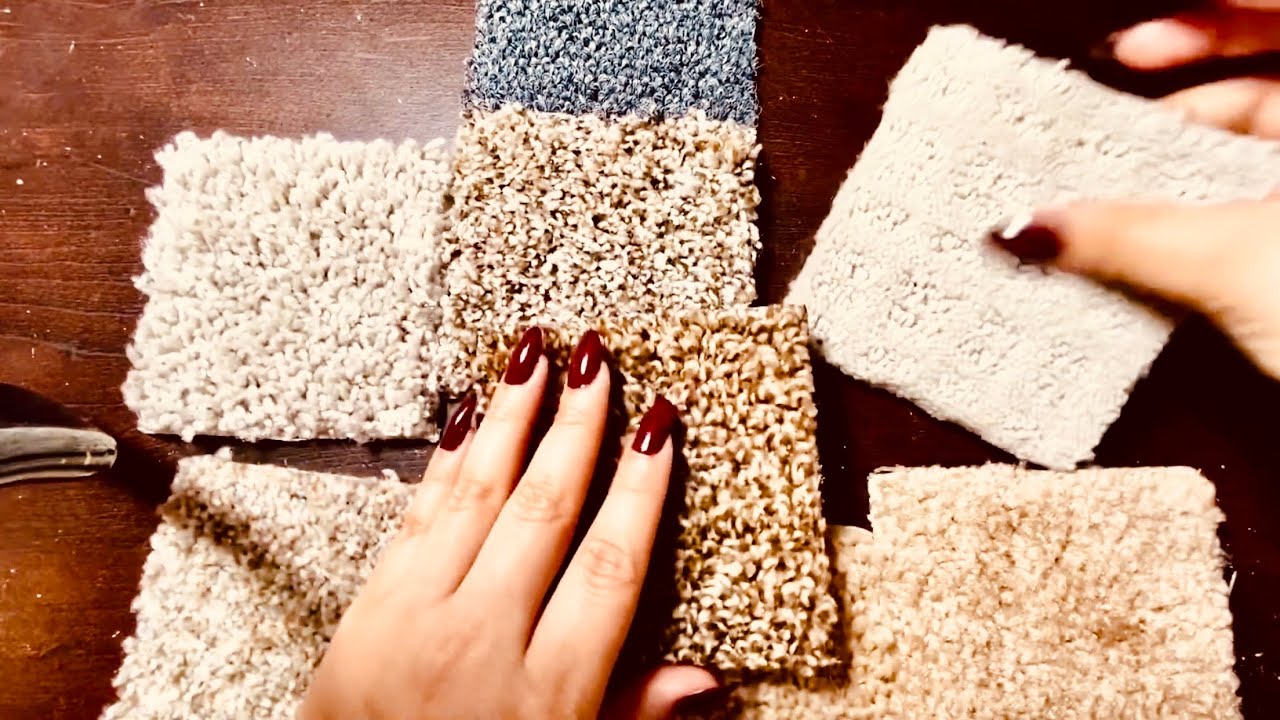 ASMR SCRATCHING CARPET SAMPLES
