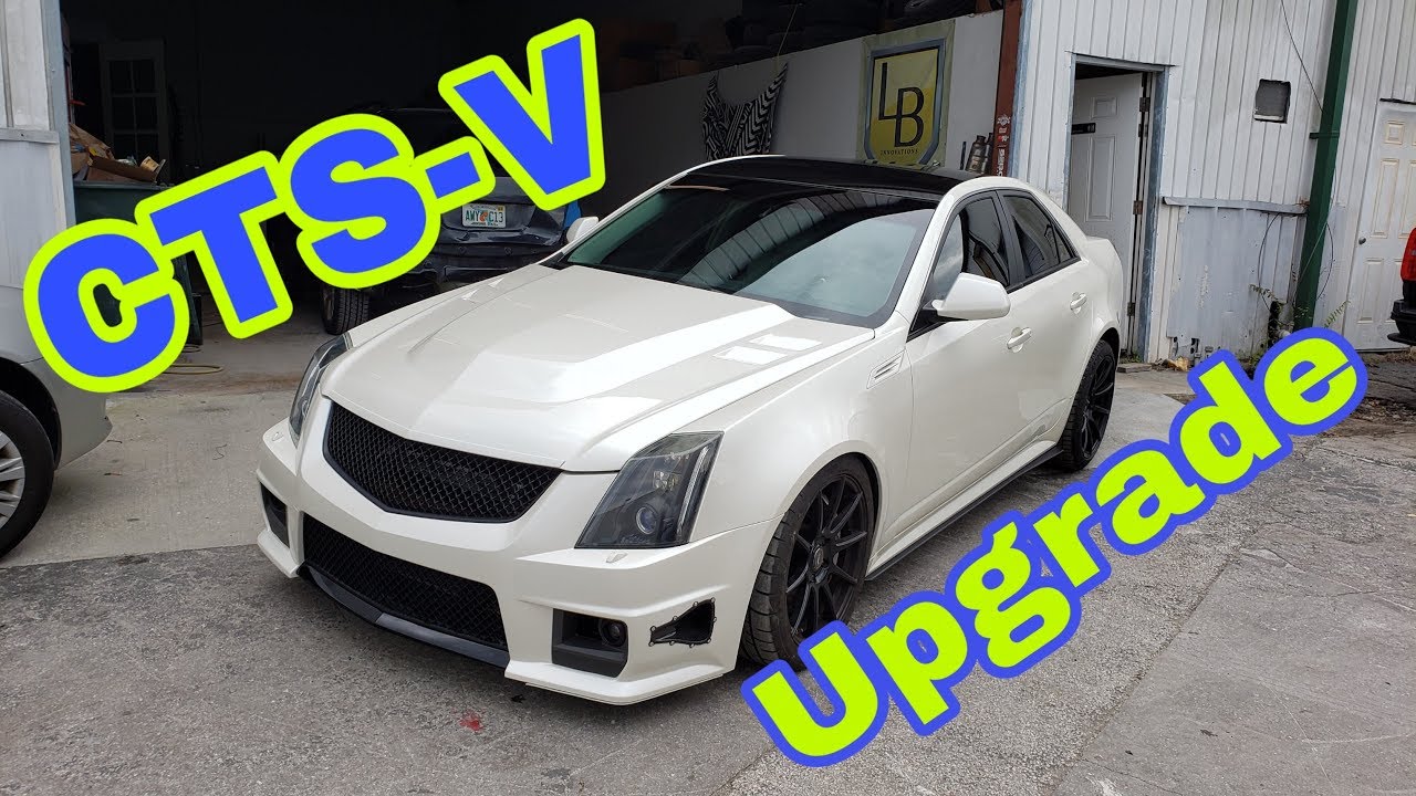 Crazy CTS-V Gets some upgrades