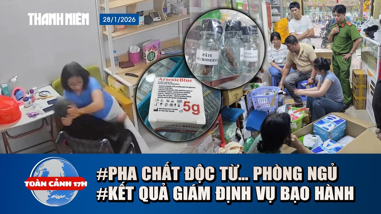 TOÀN CẢNH 17H: Quy trình pha chất độc thủ công từ phòng ngủ | Cụ bà bị giúp việc bạo hành giờ ra sao