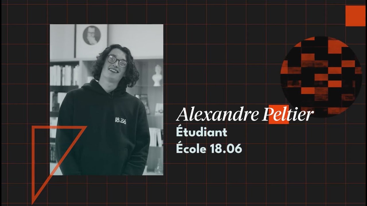 Rencontrez Alexandre Peltier - École 18.06