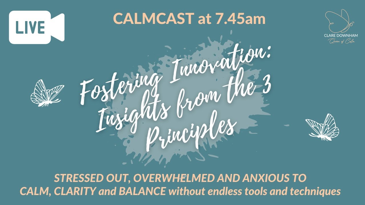Fostering Innovation: Insights from the 3 Principles