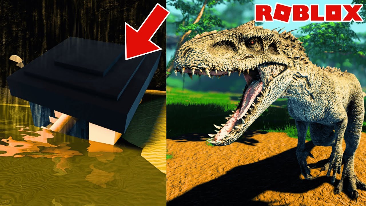 FINALMENTE CONSEGUI A NOVA INDOMINUS REX GRÁTIS!! | ROBLOX Jurassic Genesis