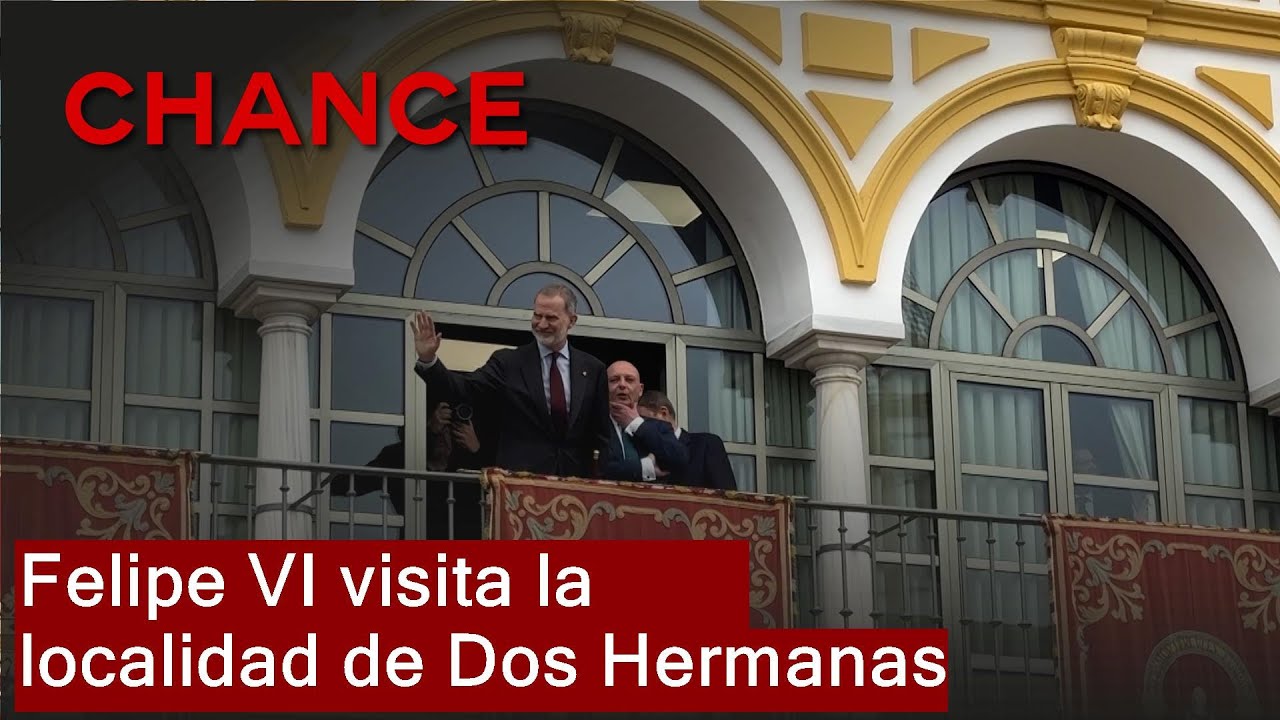 El Rey Felipe VI visita la localidad sevillana de Dos Hermanas