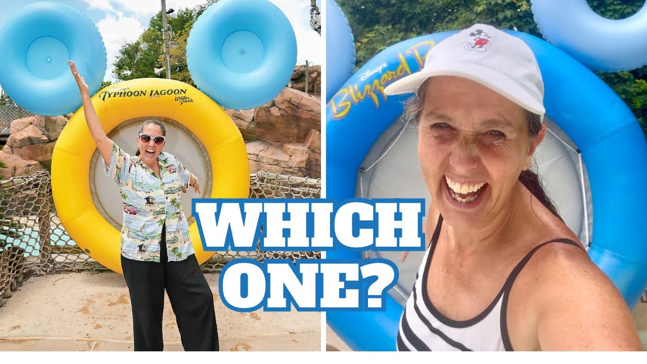 Typhoon Lagoon против Blizzard Beach: что лучше? Сравнение двух аквапарков за один день