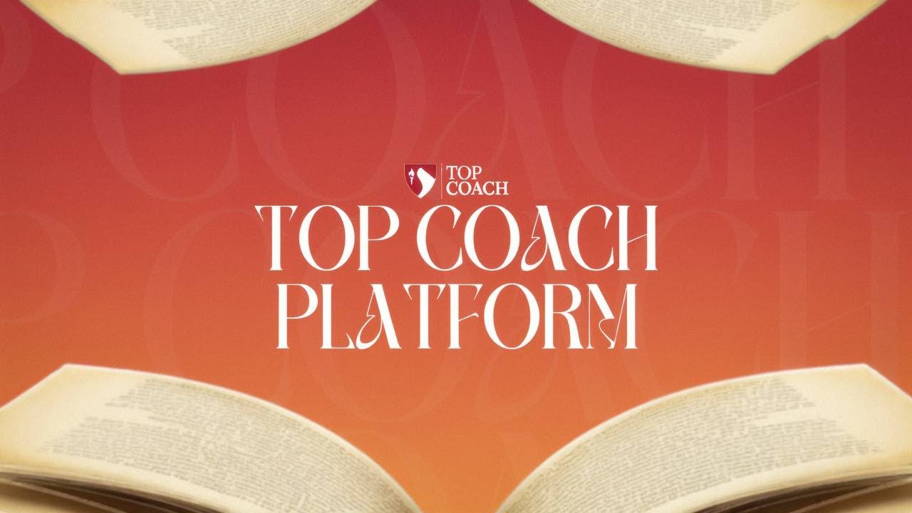 Top Coach platform landing page