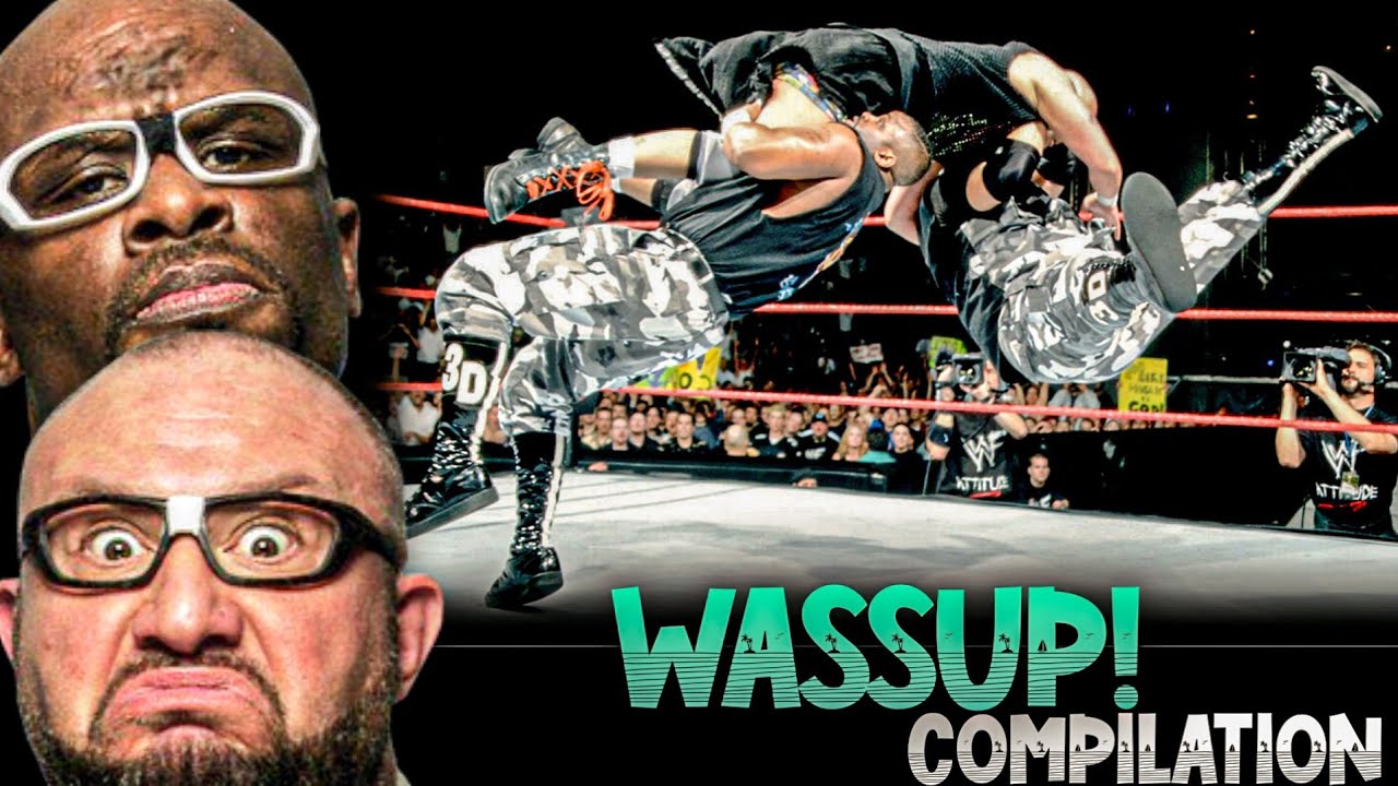 Все движения «Wassup» группы Dudley Boyz (сборник 1999–2002 гг.)
