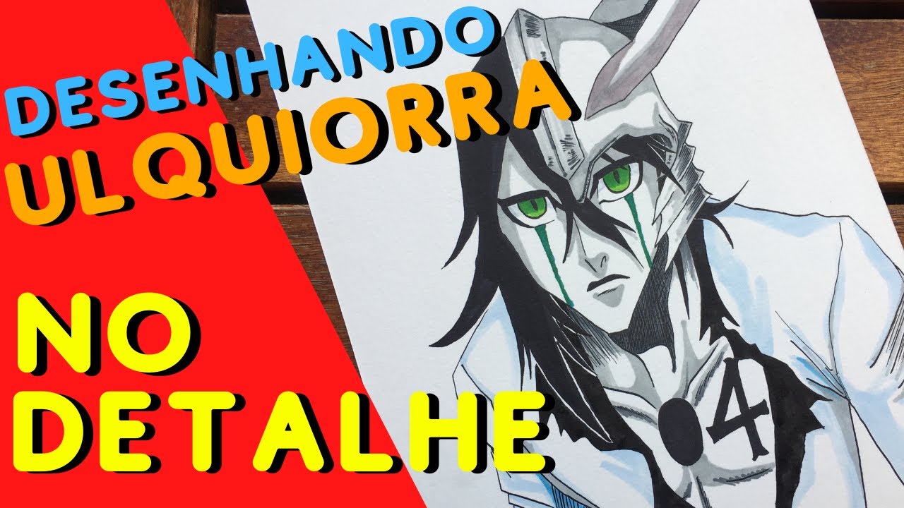 COMO DESENHAR O ULQUIORRA - BLEACH